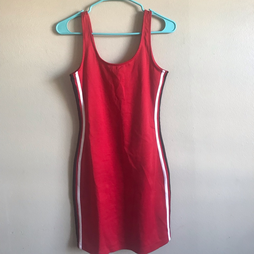Red dress